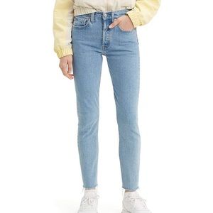 Levi’s 501 Tango Talks Jeans Raw Hem Denim